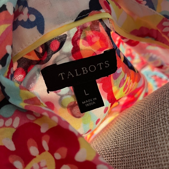 TALBOTS BUTTON DOWN SHIRT - Picture 3 of 9